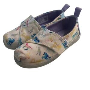 Toms Rainbow Unicorn Slip On Sneakers - 10